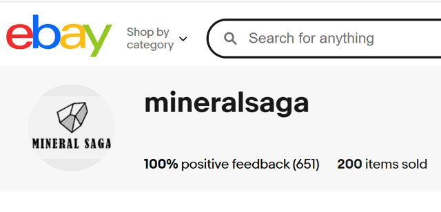 eBay: 100% positive feedback